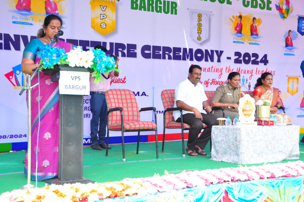 Investiture Ceremony 2024 Vailankanni CBSE Bargur (25)