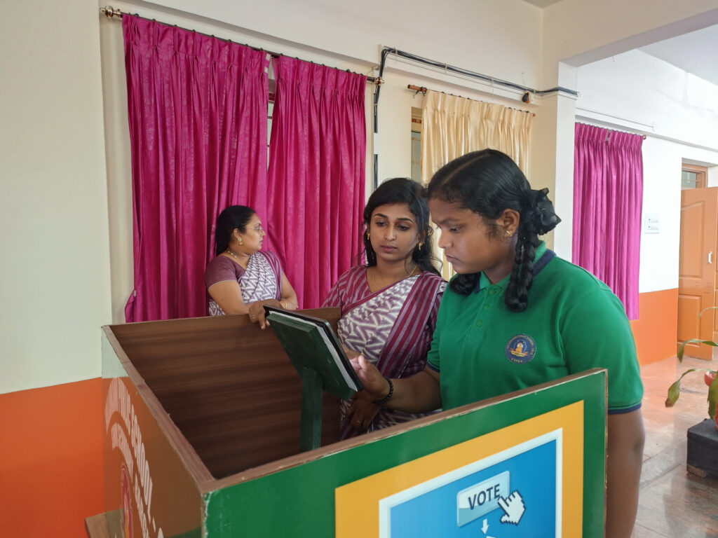 VPS Demokratia 2024 Student Council Election Vailankanni CBSE Bargur (5)